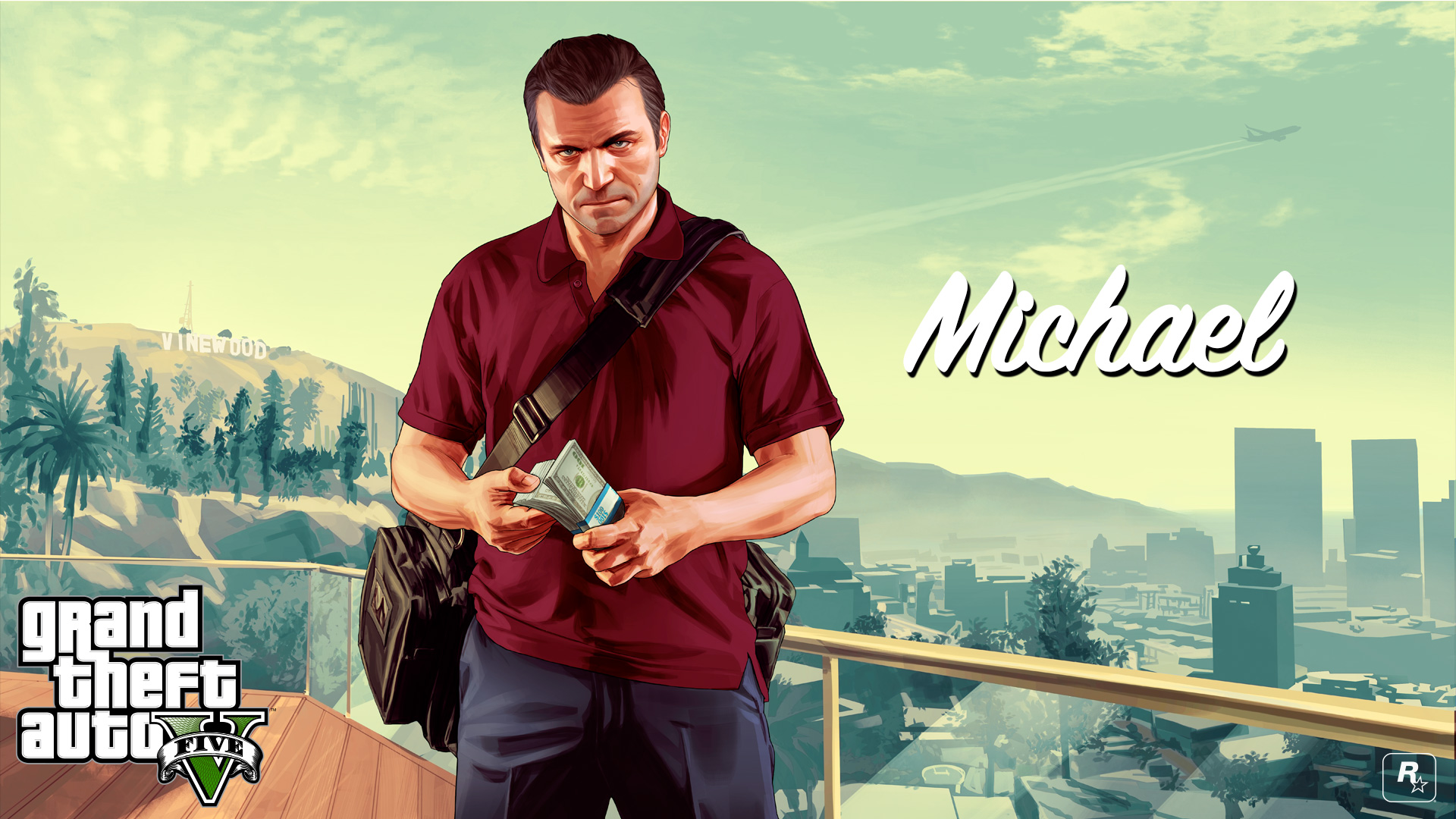 grand, Theft, Auto, V,  , Michael Wallpaper