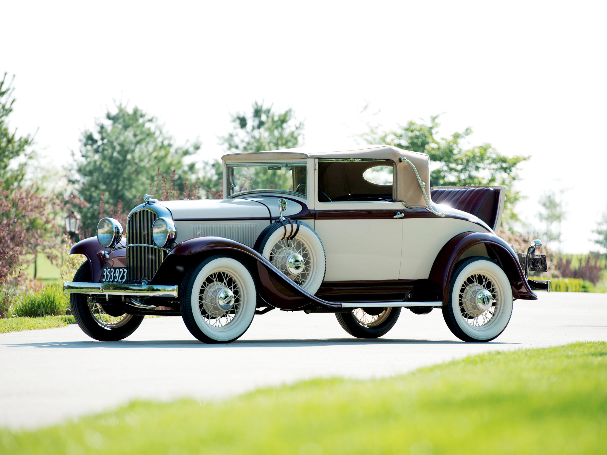 1932, Plymouth, Pa, Convertible, Coupe, Retro, P a Wallpaper