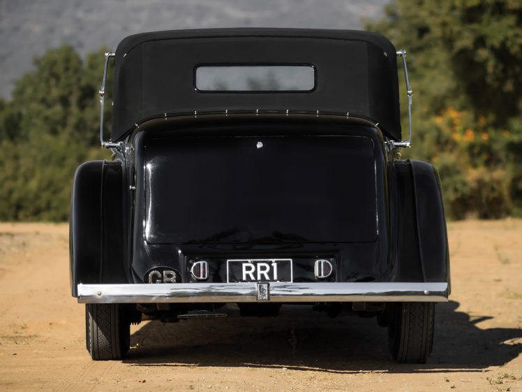1934, Rolls, Royce, Phantom, Ii, Continental, Drophead, Sedanca, Coupe, Mulliner, Luxury, Retro HD Wallpaper Desktop Background