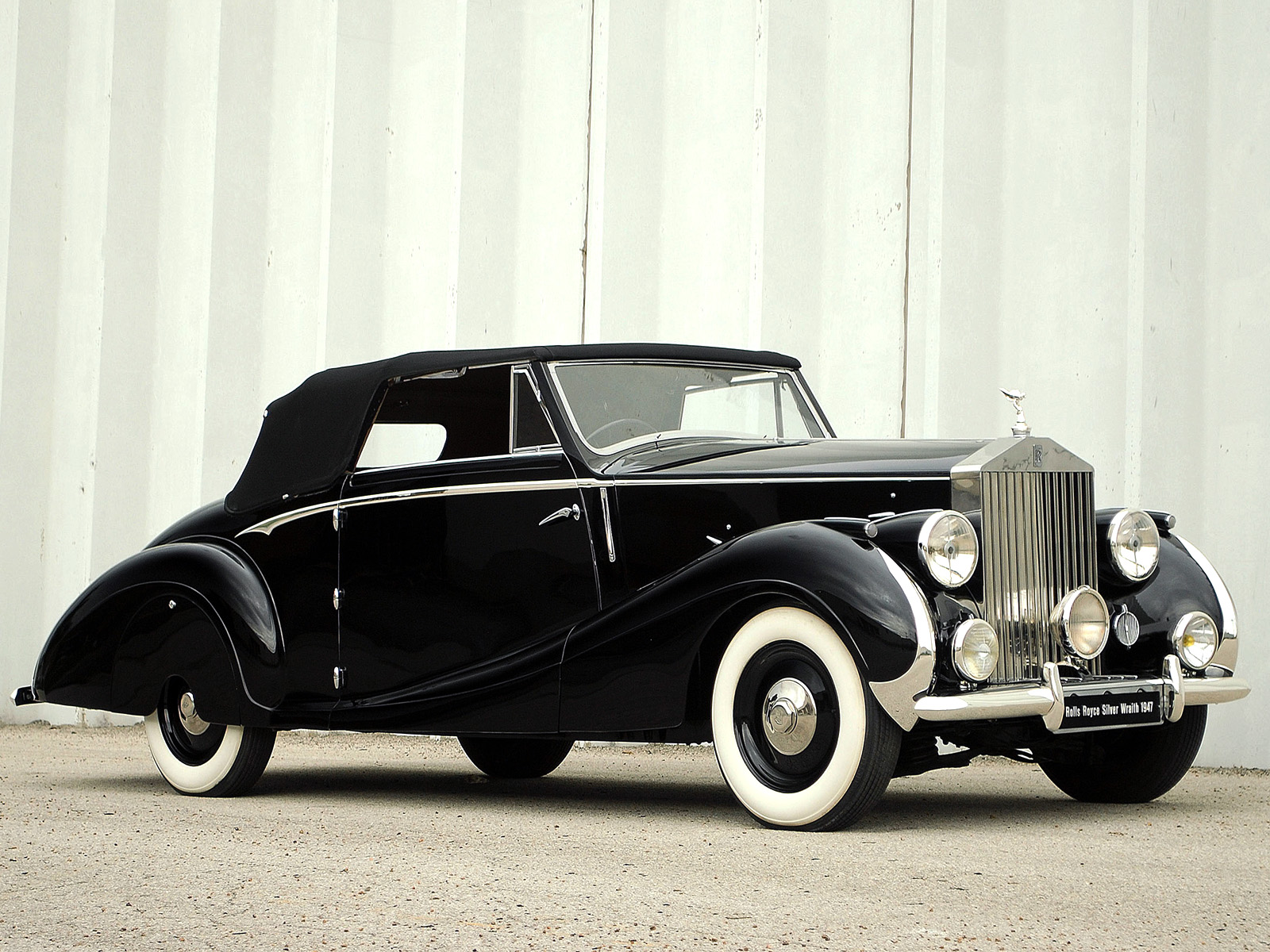 1947, Rolls, Royce, Silver, Wraith, Drophead, Coupe, Franay, Luxury, Retro Wallpaper