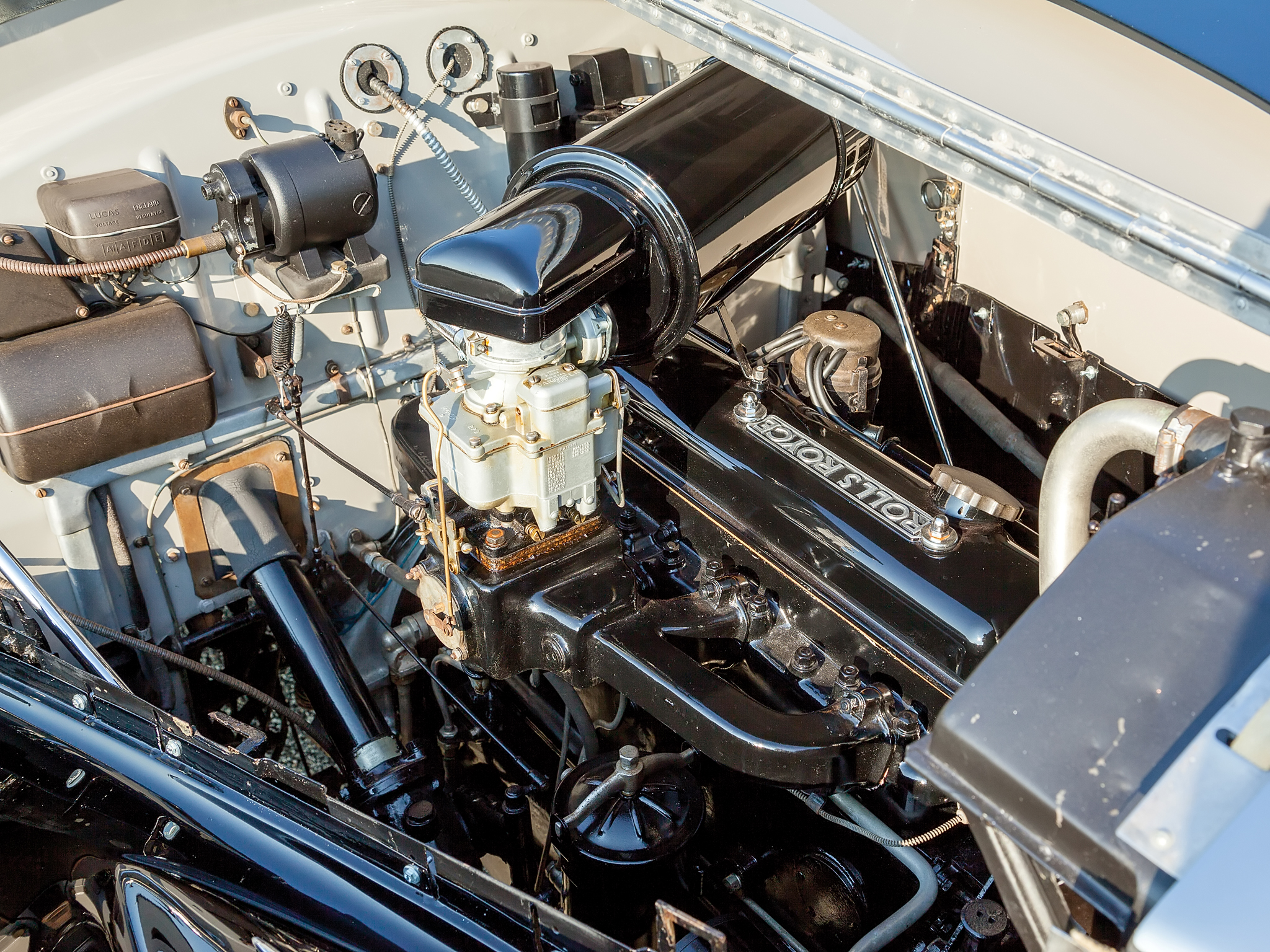 1947, Rolls, Royce, Silver, Wraith, Drophead, Coupe, Franay, Luxury, Retro, Engine Wallpaper