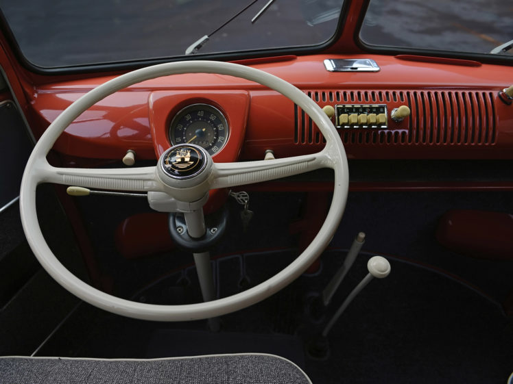 1951, Volkswagen, T 1, Deluxe, Samba, Bus, Retro, Interior HD Wallpaper Desktop Background