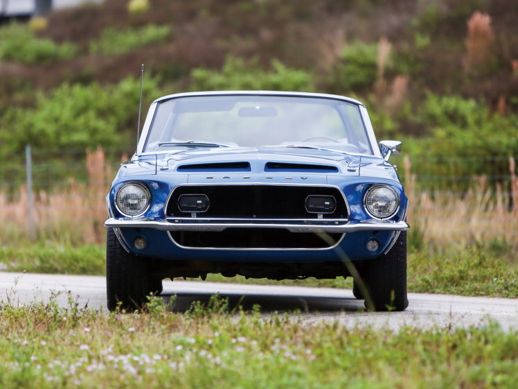 1968, Shelby, Gt350, Convertible, Ford, Mustang, Muscle, Classic, Fs HD Wallpaper Desktop Background
