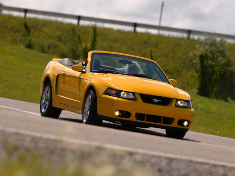 2003, Ford, Mustang, Svt, Cobra, Convertible, Muscle HD Wallpaper Desktop Background