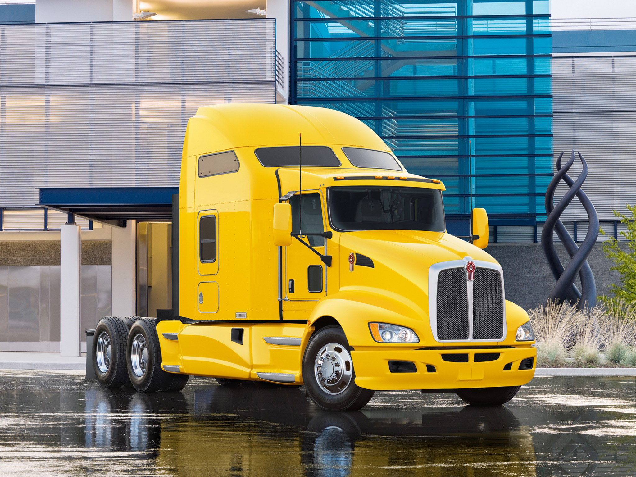 2008, Kenworth, T660, Semi, Tractor, Gs Wallpaper