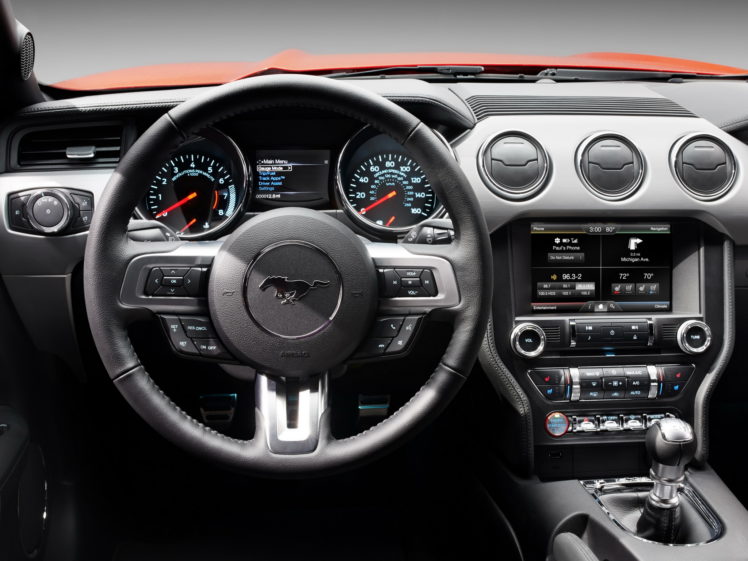 2014, Ford, Mustang, G t, Muscle, Interior HD Wallpaper Desktop Background