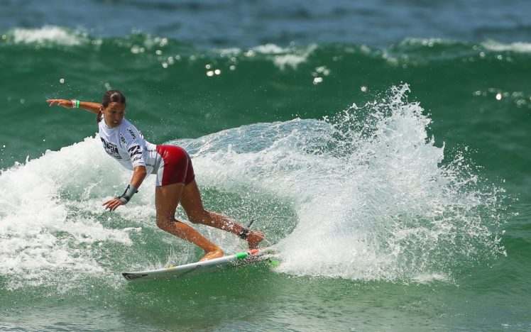 women, Seas, Waves, Sports, Surfing, Surfboards, Surfers HD Wallpaper Desktop Background