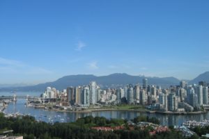 mountains, Cityscapes, Downtown, Vancouver