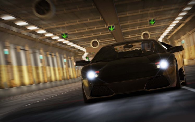 video, Games, Cars, Lamborghini, Supercars, Black, Cars HD Wallpaper Desktop Background