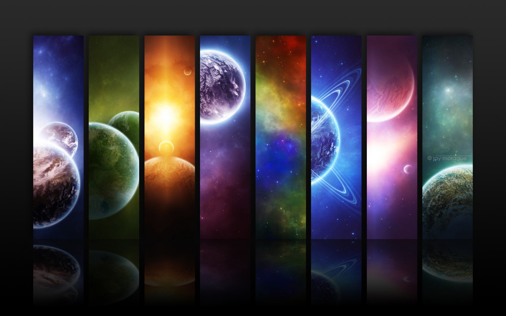 outer, Space, Planets Wallpaper