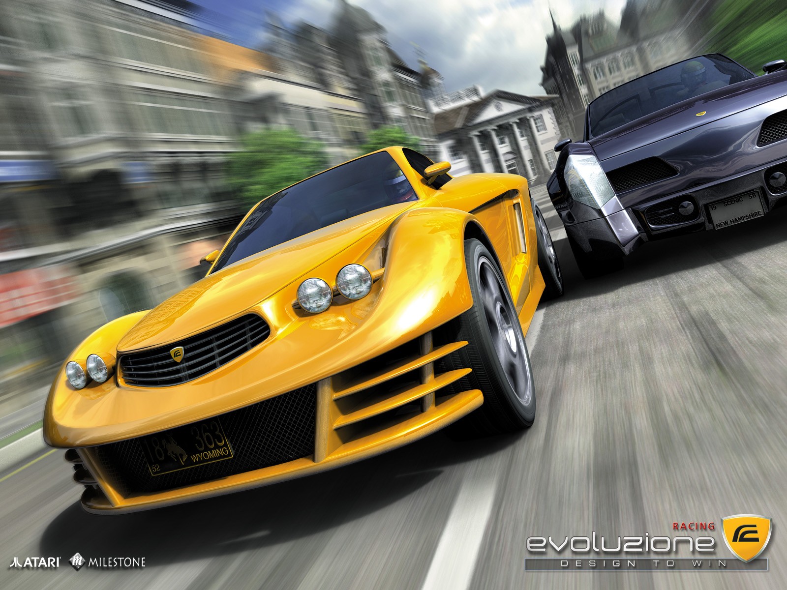 video, Games, Racing, Mitsubishi, Evo Wallpaper
