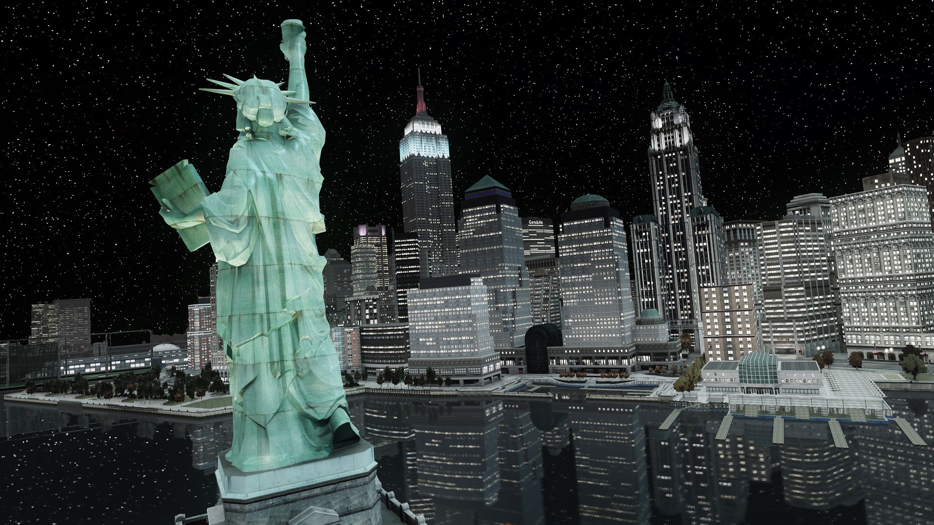 video, Games, Statue, Of, Liberty, Screenshots, Grand, Theft, Auto, Iv Wallpaper