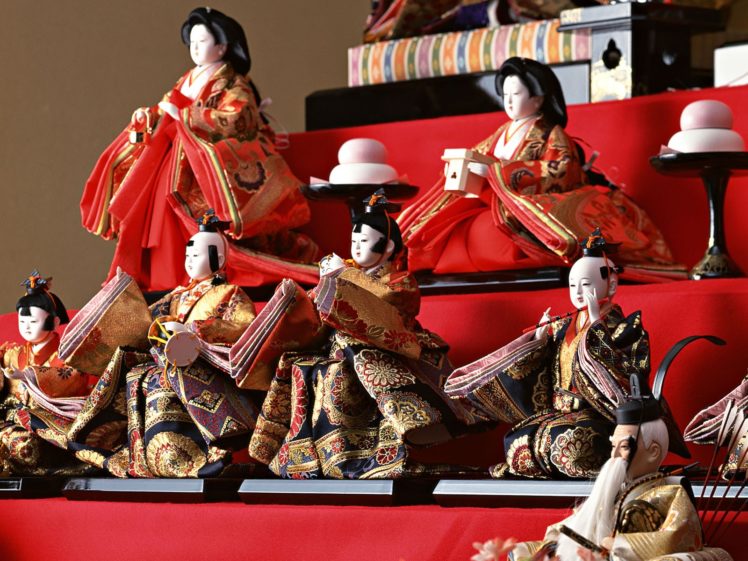 japan, Toys,  children , Japan, Views, Japanese, Traditions, Hinamatsuri HD Wallpaper Desktop Background