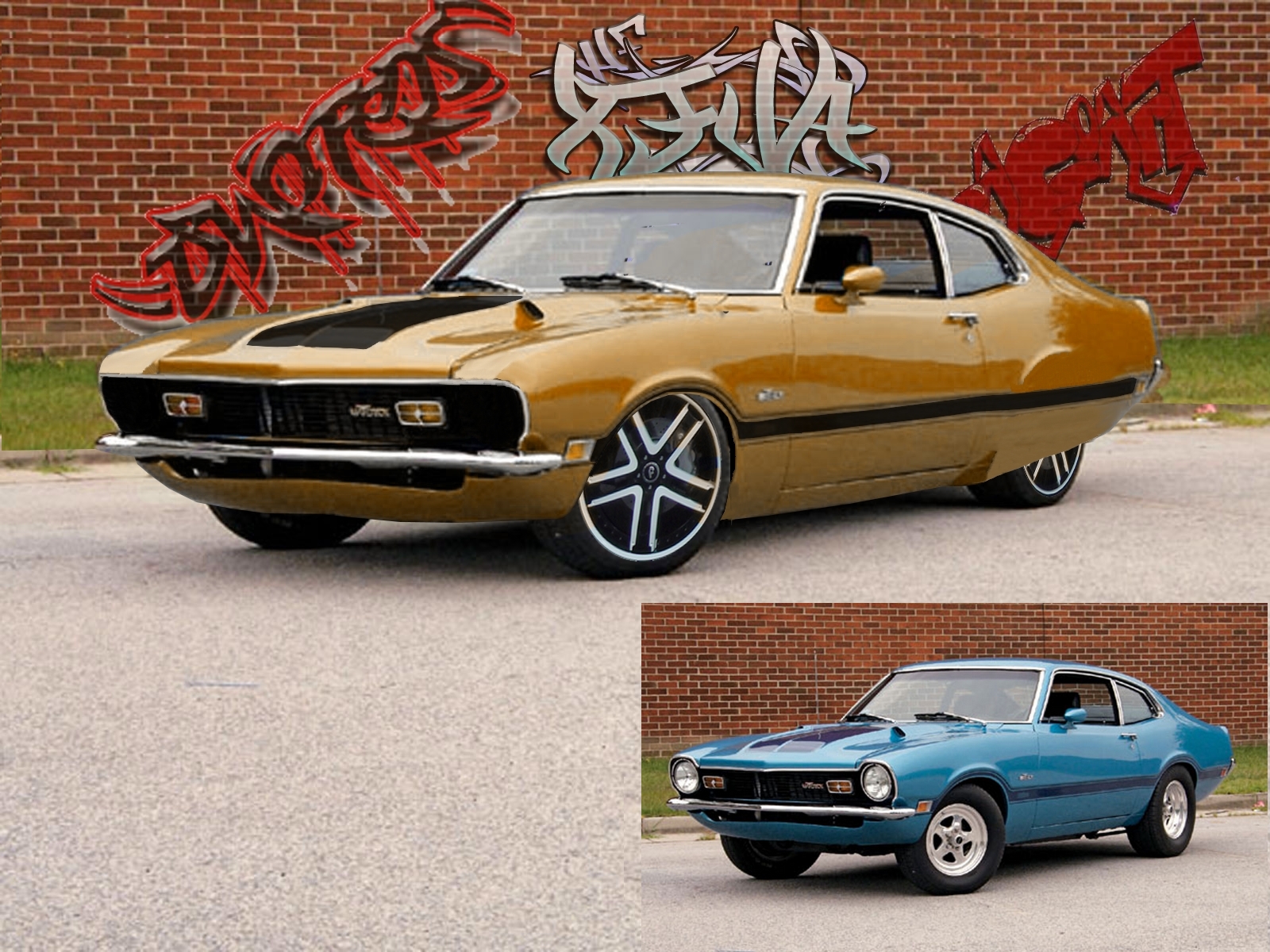 Ford Maverick Muscle Classic Hot Rod Rods Gh Wallpapers Hd Desktop And Mobile Backgrounds 5415