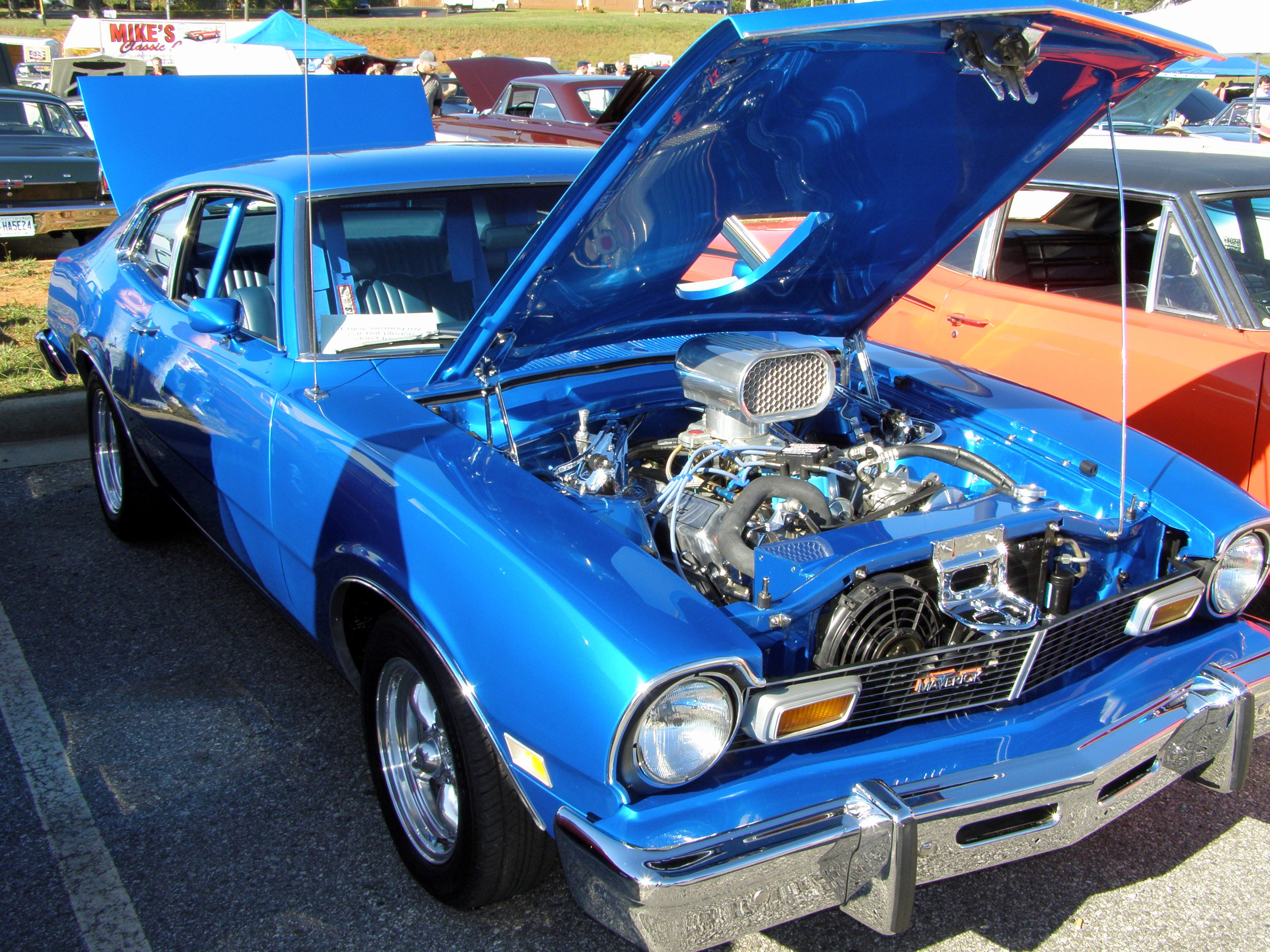 ford, Maverick, Muscle, Classic, Hot, Rod, Rods, Engine Wallpaper