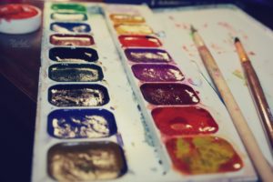 multicolor, Paint, Paint, Brushes