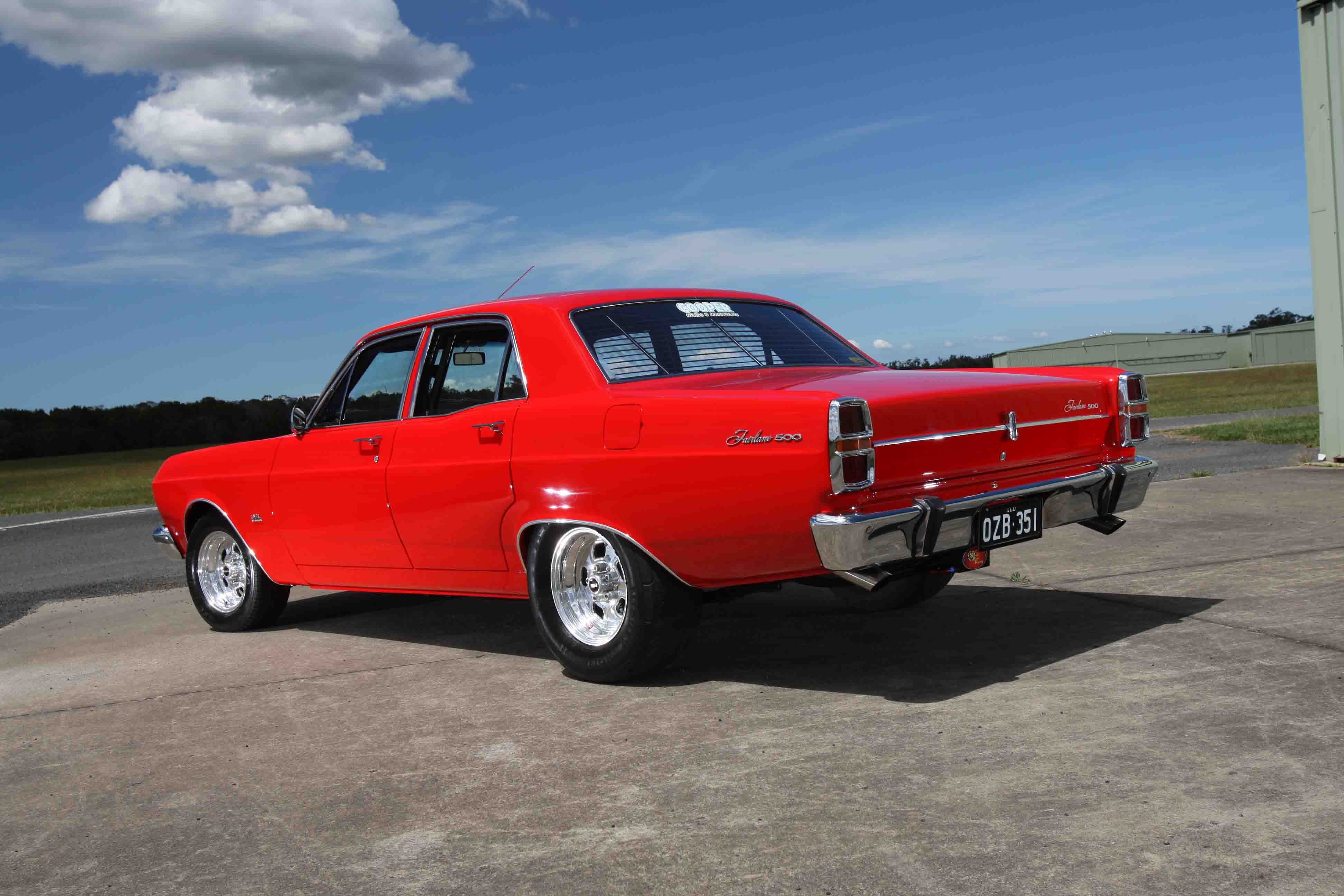 hot, Rod, Rods, Muscle, Ford, Fairlane Wallpaper