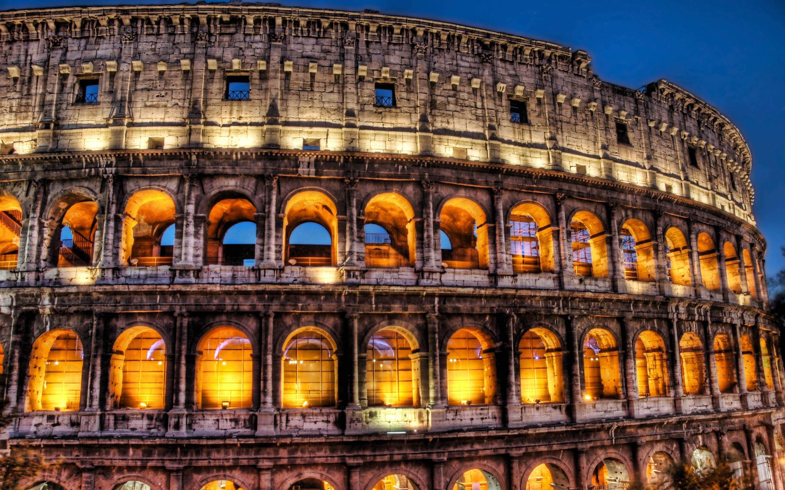 rome, Italy, Coliseum, Hdr, Photography Wallpaper