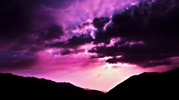 purple, Breeze HD Wallpaper Desktop Background
