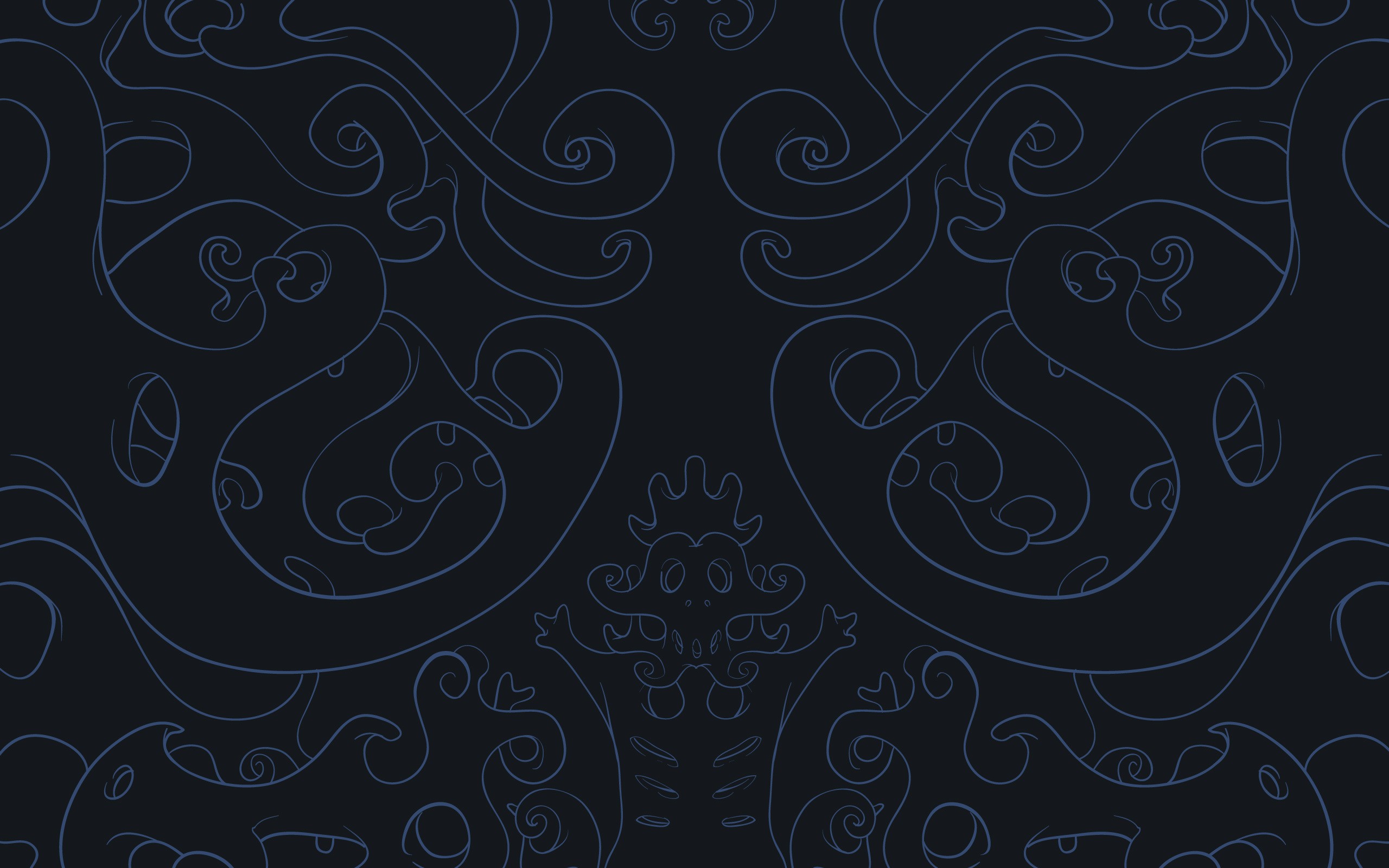 blue, Black, Patterns, Textures Wallpaper