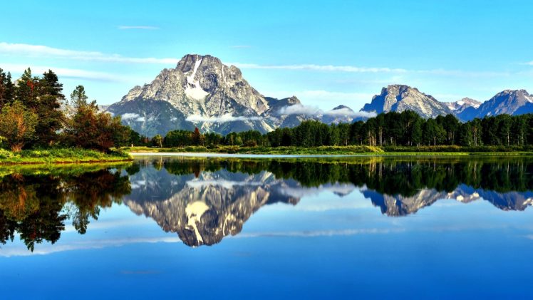 mountains, Landscapes, Nature, Lakes HD Wallpaper Desktop Background