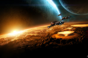 sun, Outer, Space, Planets, Spaceships, Vehicles, Starcraft, Ii