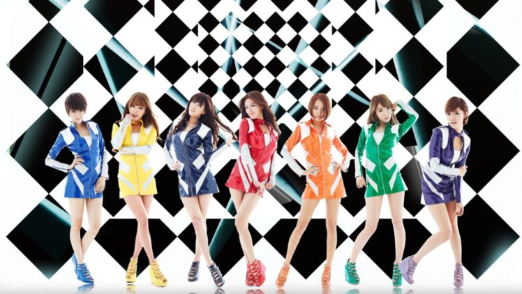 women, Rainbows, Asians, K pop, South, Korea, Rainbow,  band HD Wallpaper Desktop Background