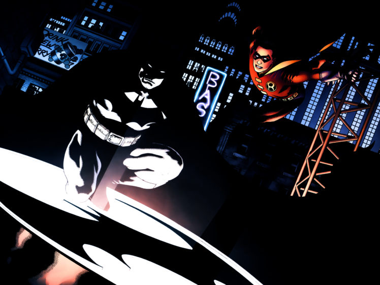 batman, Robin, Dc, Comics HD Wallpaper Desktop Background