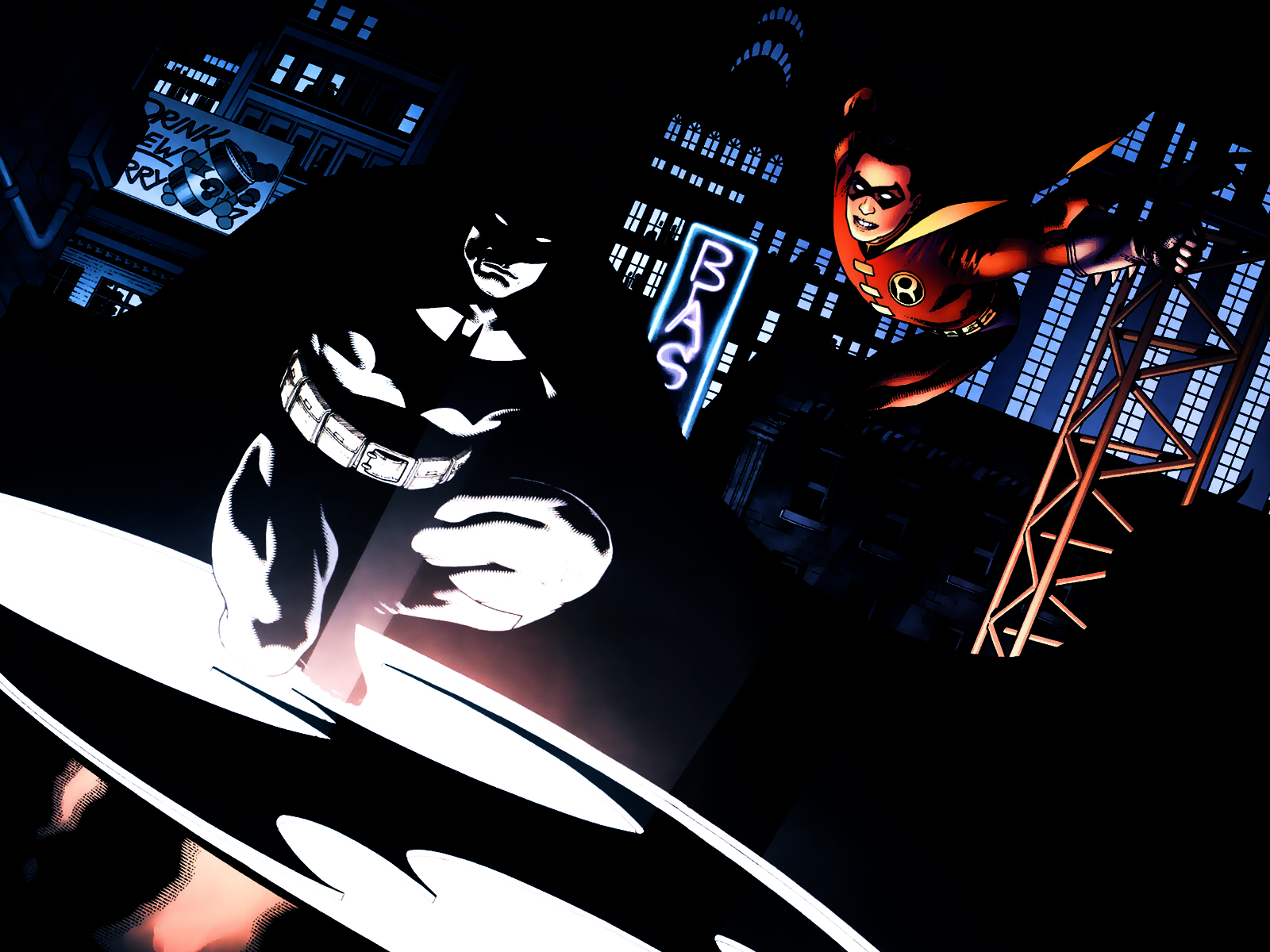 batman, Robin, Dc, Comics Wallpaper