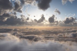 clouds, Landscapes, Lonely, Realistic, Vue, E on, Skies, Renders