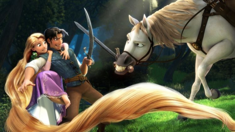 movies, Tangled, Rapunzel HD Wallpaper Desktop Background