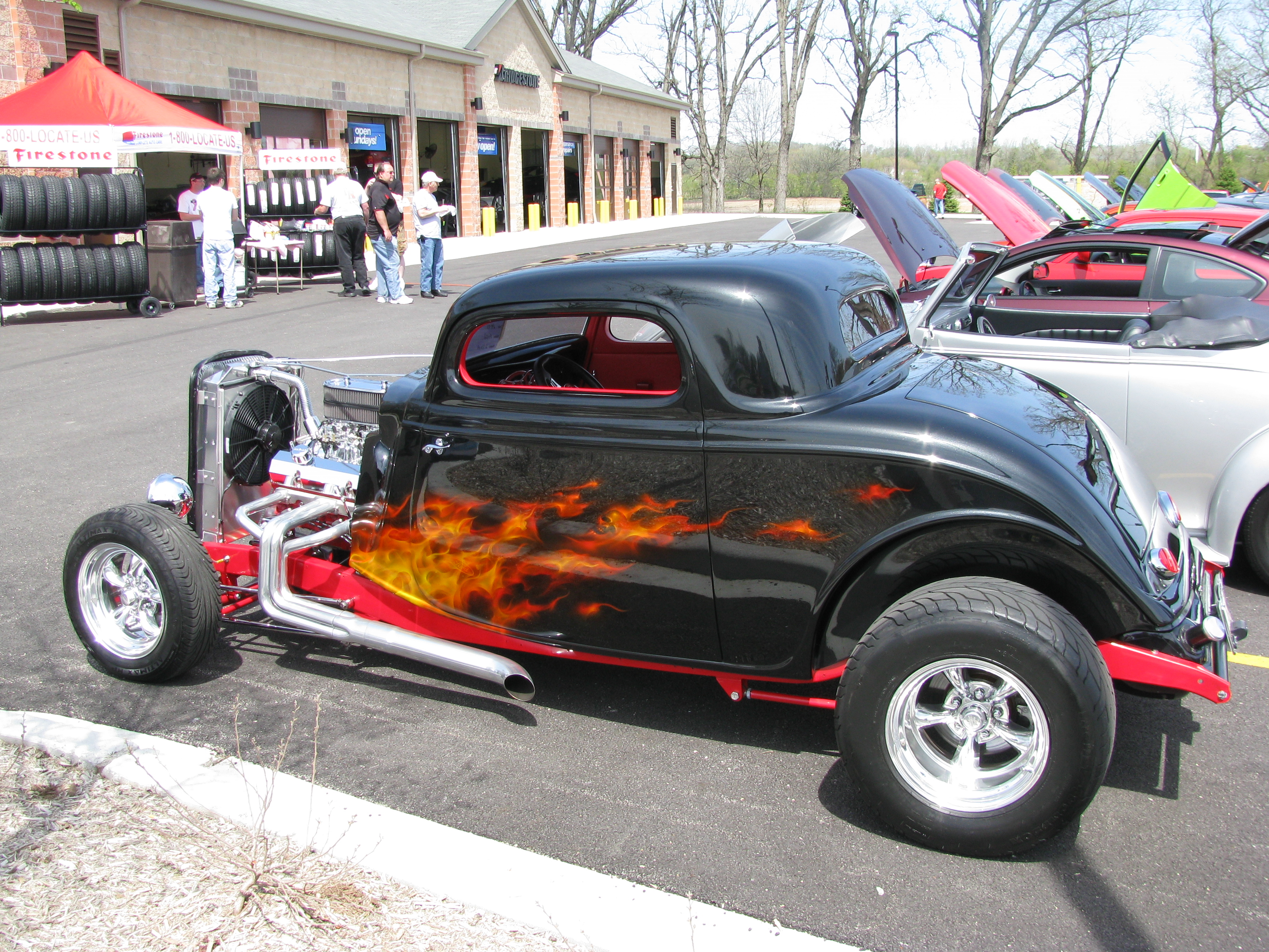 hot, Rod, Rods, Retro, 1933, Ford Wallpaper