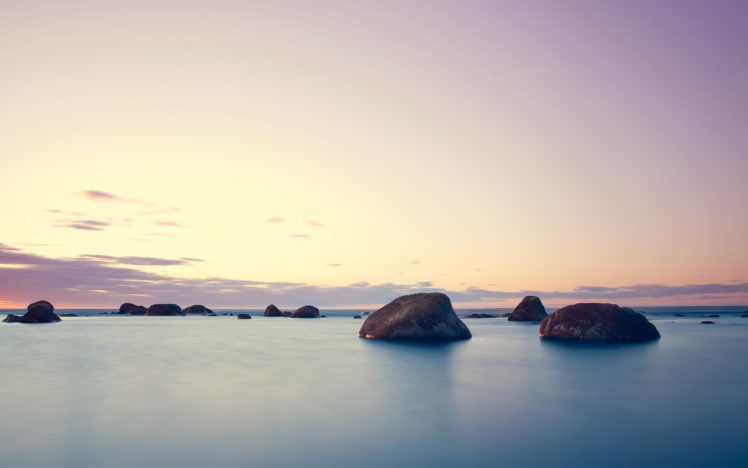 standing, Rocks, In, Water HD Wallpaper Desktop Background