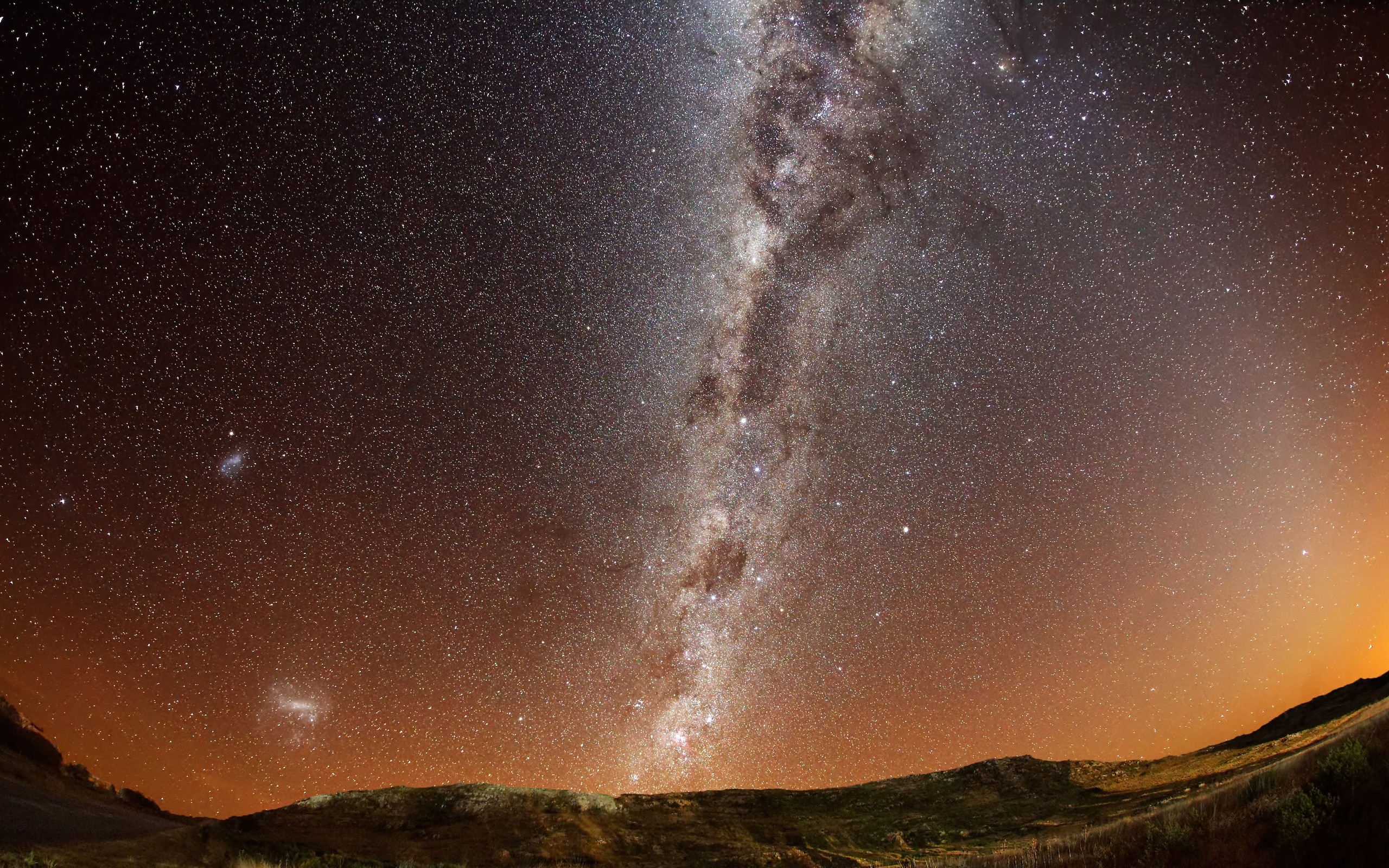 milky, Way, View, From, The, Sky Wallpaper