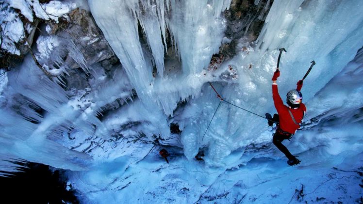 climbing, Ice, Sports, France HD Wallpaper Desktop Background