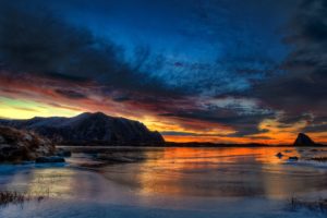 sunset, Landscapes, Norway, Arctic
