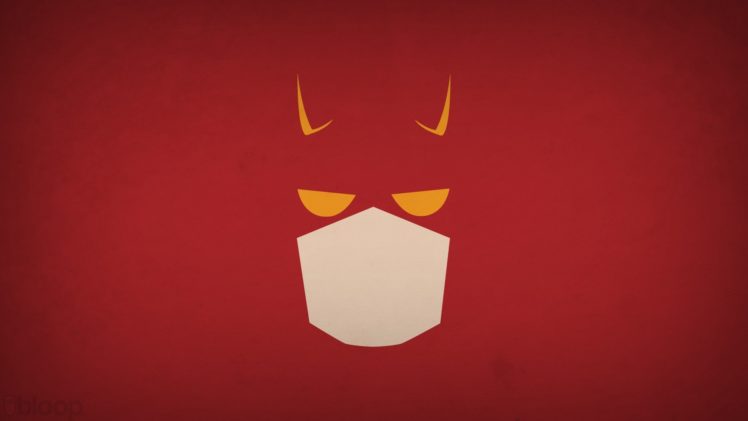 minimalistic, Superheroes, Daredevil, Red, Background, Blo0p HD Wallpaper Desktop Background