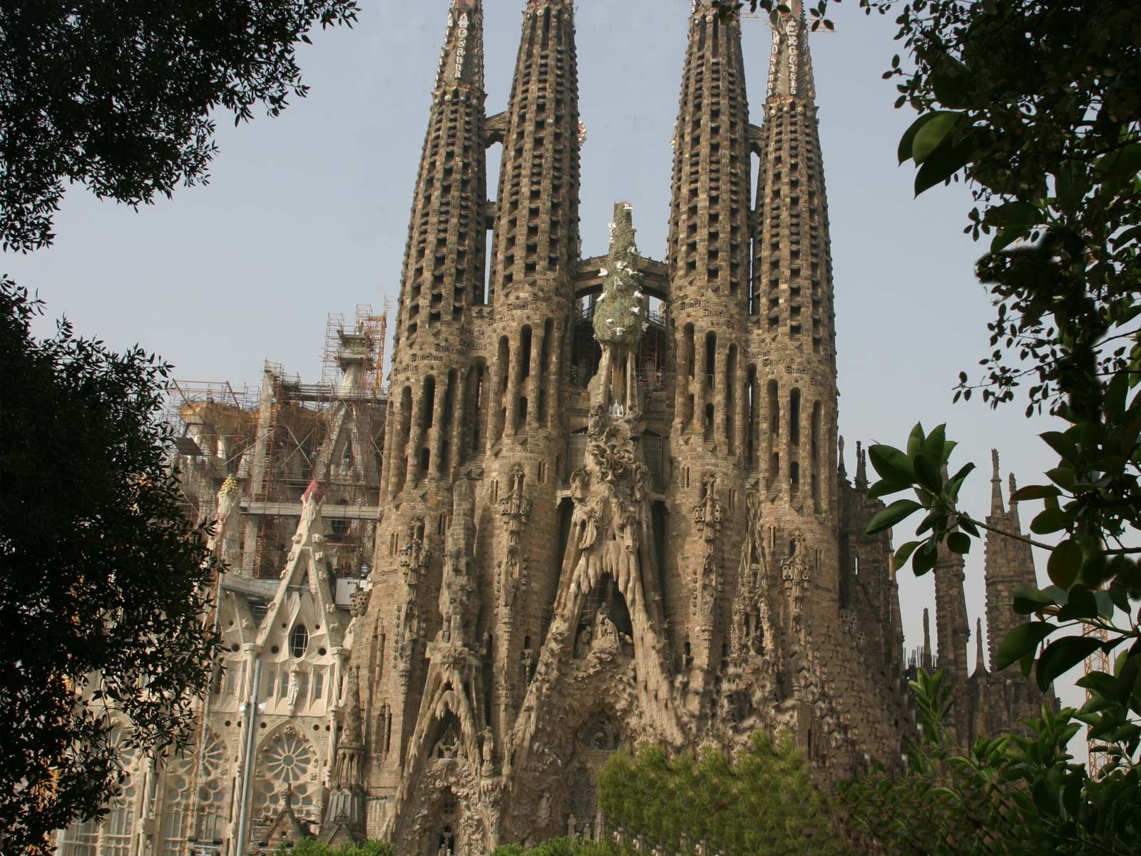 architecture, Buildings, Churches, Christianity, Spain, Sagrada, Familia, Anton, Gaudi Wallpaper