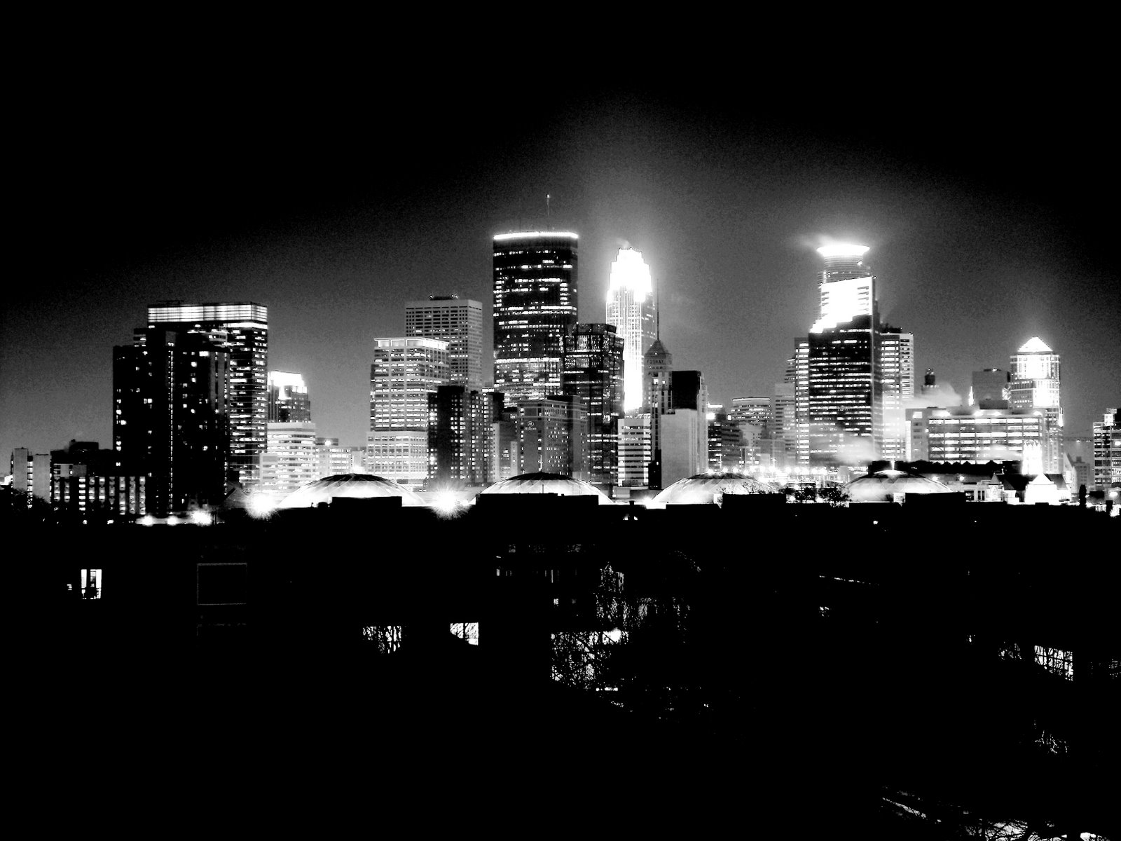 black, And, White, Cityscapes Wallpaper