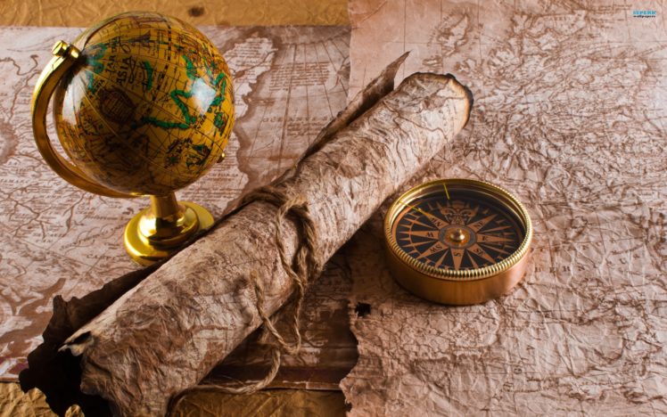 maps, Compasses, Globe HD Wallpaper Desktop Background