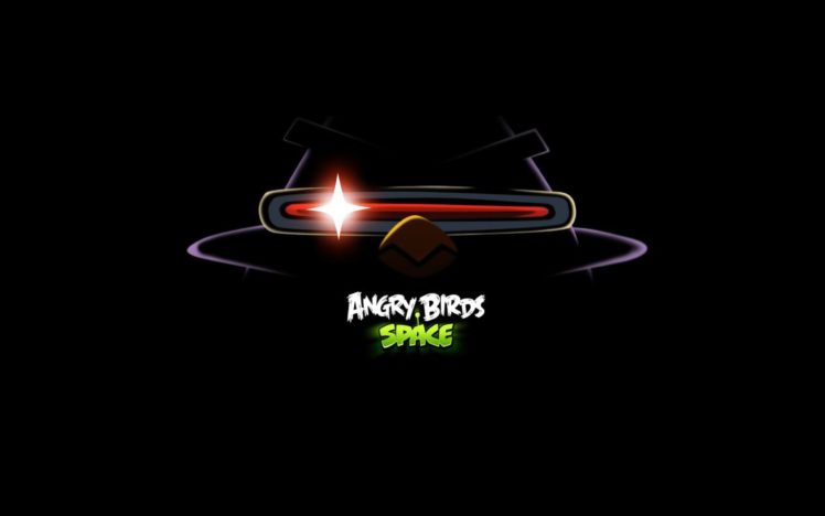 video, Games, Angry, Birds, Black, Background, Angry, Birds, Space HD Wallpaper Desktop Background