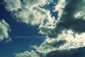 clouds, Jumping, Skyscapes