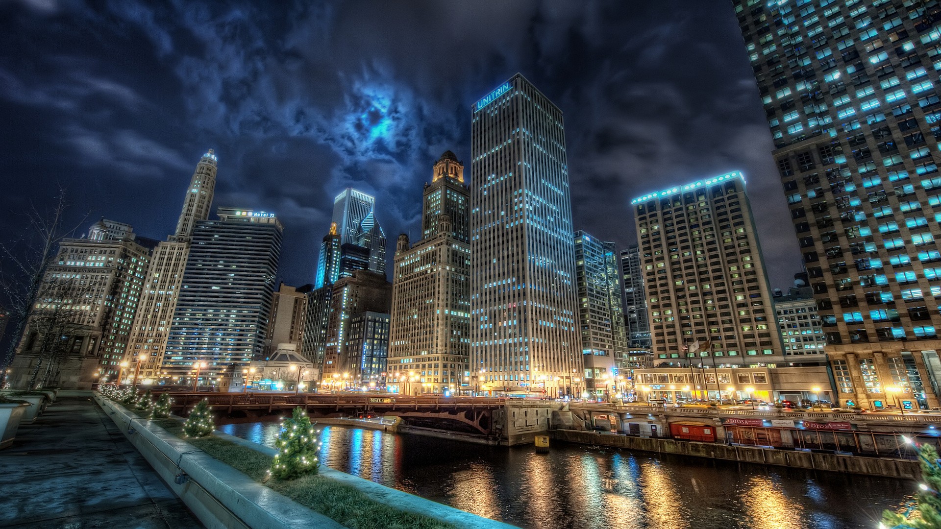 cityscapes, Night Wallpaper