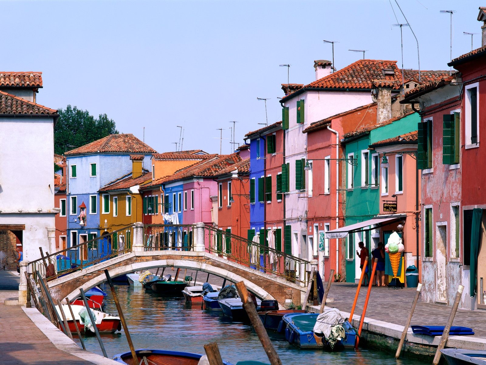 architecture, Venice, Italy, Cities, Burano Wallpaper