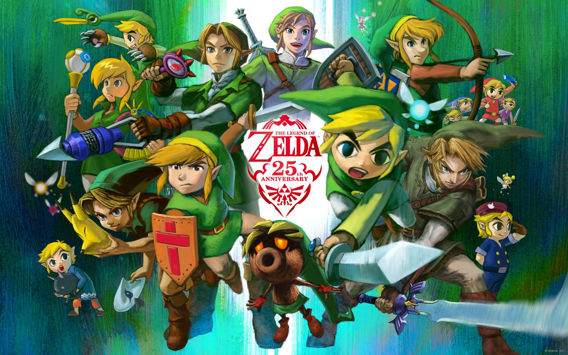 nintendo, Video, Games, Link, Zelda, The, Legend, Of, Zelda Wallpapers HD /...