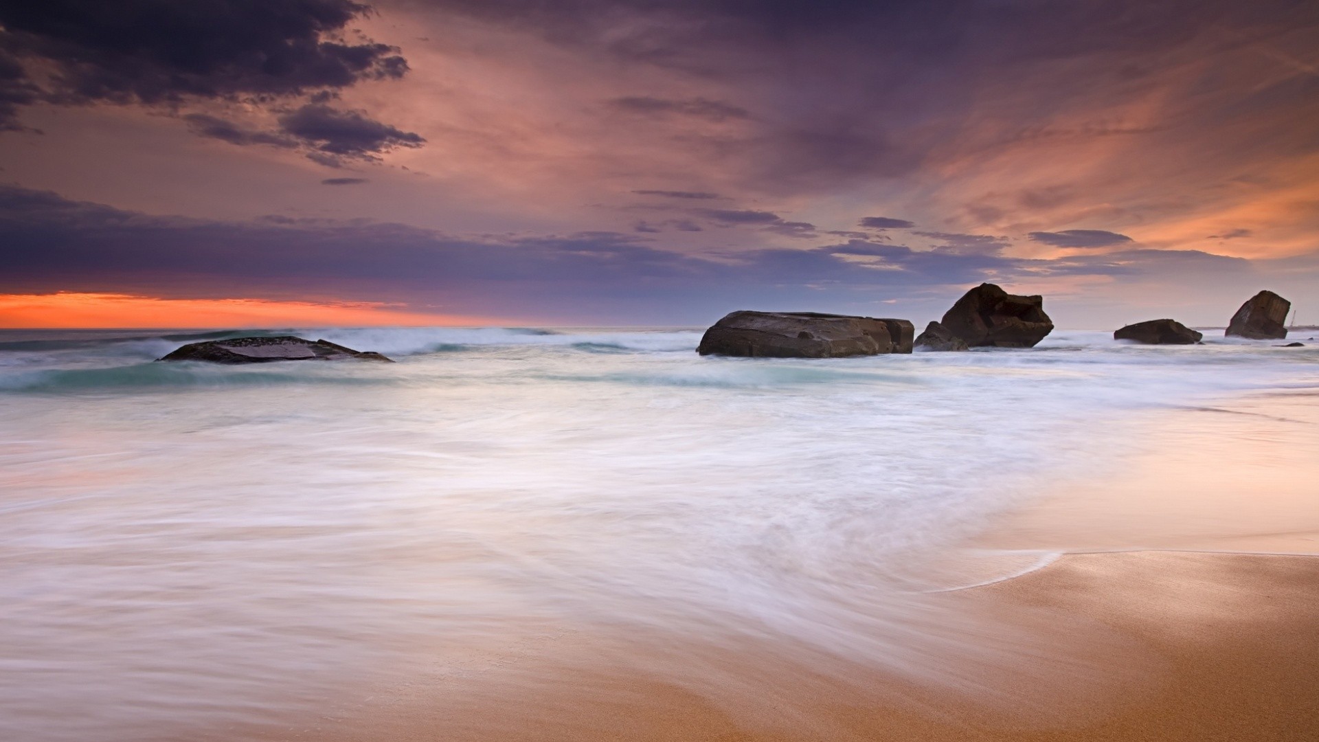 landscapes, Nature, Violet, Sky Wallpaper