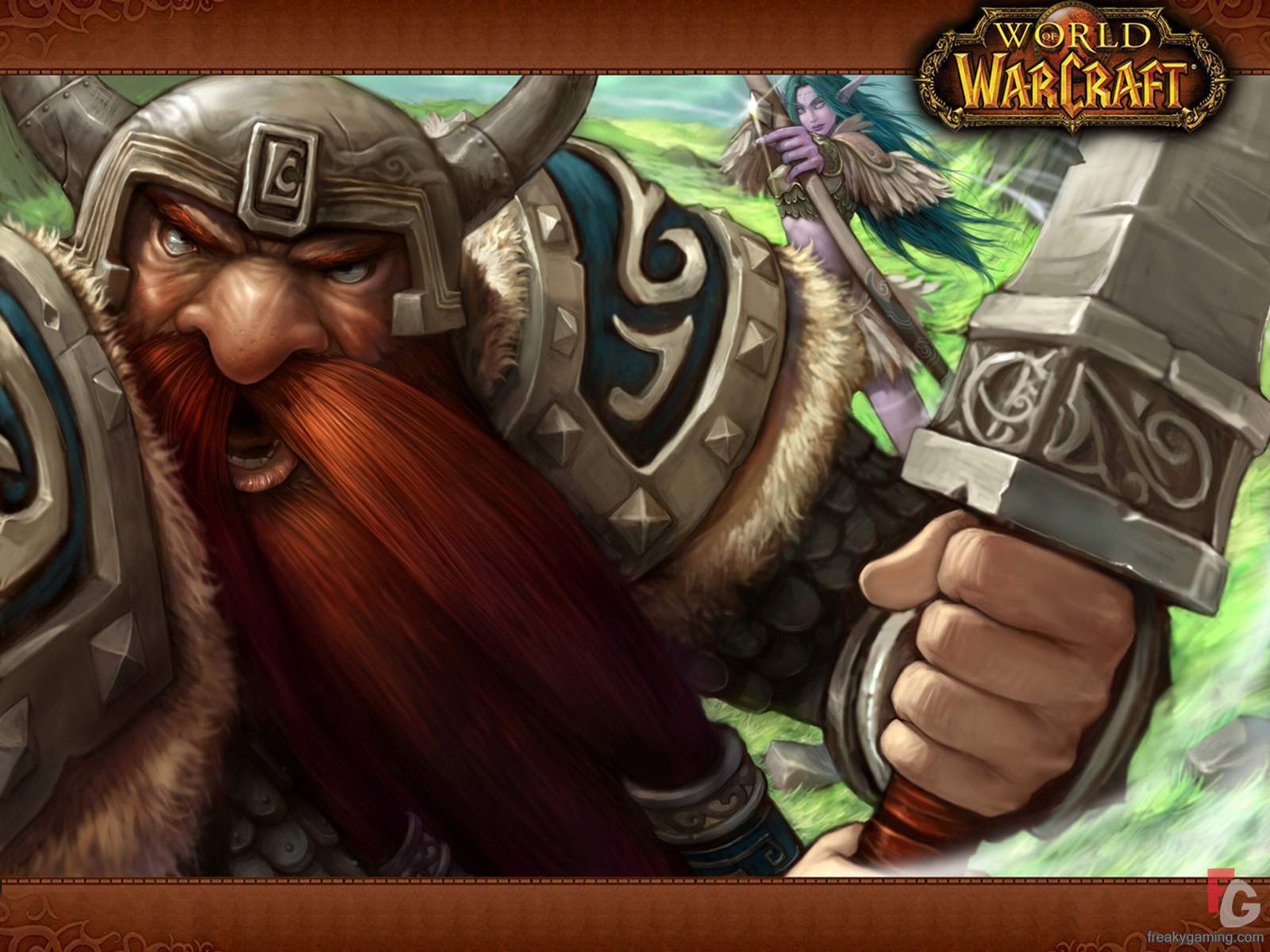 world, Of, Warcraft, Dwarfs Wallpaper