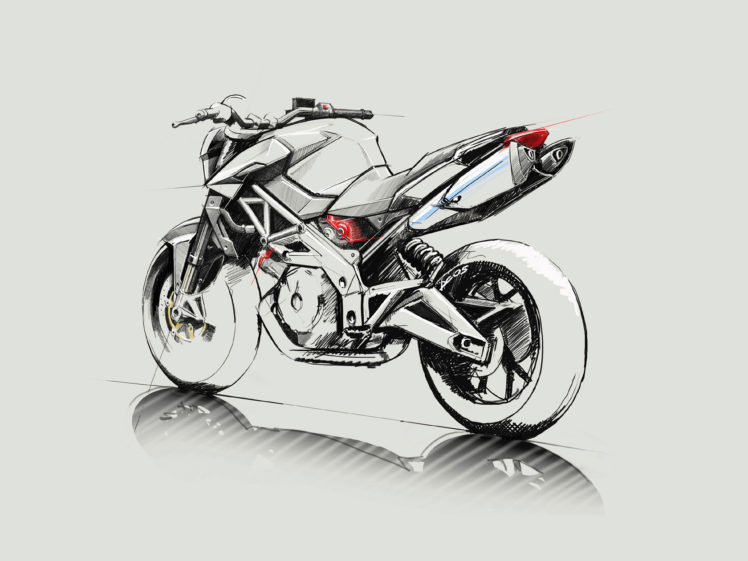 2009, Aprilia, Shiver, 750, Concept HD Wallpaper Desktop Background