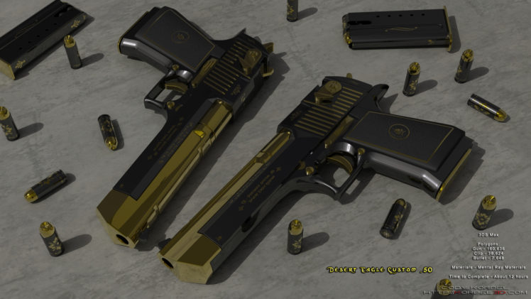 desert, Eagle, Weapon, Gun, Pistol, Military, Ammo HD Wallpaper Desktop Background