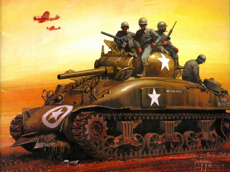 m 4, Sherman, Tank, Weapon, Military, Tanks, Retro, Soldier, Fw HD Wallpaper Desktop Background
